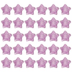 30 Pcs Flat Back Resin Charms, Glitter Star Charms Bulk, Purple