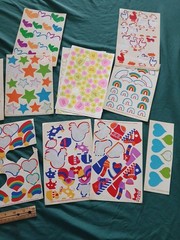 1980s Current Inc Stickers Scrapbooking LOT