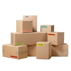960 Count Home Moving Labels,16 Rolls Different Color Coding Moving Labels fo…