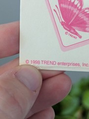 Vintage 1998 90s Trend Enterprises Bandstand Bears Holographic Stickers Teddys