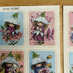 Vintage Victoria Plum Critters Smelly Scratch ‘n Sniff Stickers Very RARE Read