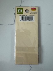 Making Memories Details Oval Medium Blank Page Pebbles Scrapbooking Crafts
