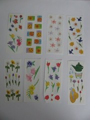 Creative Memories FLOWERS Stickers 2″ x 5″ YOU CHOOSE