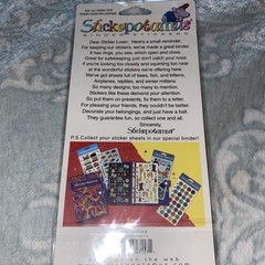Stickopotamus Stickers – Colorful Glittery Footprints – Multi-colored
