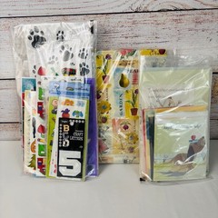 Mixed Lot of Stationary Stickers Cards Some Hallmark Misc Greetings