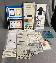 Graduation-Themed Scrapbooking Lot Stickers Embellishments Creative Fun