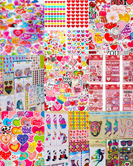 1199+ Lot of Scrapbooking Stickers Assorted Brands Mixed Themed Card Making DIY