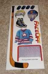 NRN Designs Retired Sticker Sheet ~ Hockey Face Off
