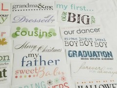 NEW MME Transfer Titles 60-Design Scrapooking Kit Holidays Sports Seasons -E