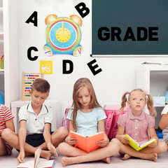145 Pcs 20 Sheets 4 Inch Large Letter Stickers for Bulletin Boards Alphabet Viny