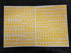 Creative Memories ABC/123 MINI LETTERS/NUMBERS NEW Lots of colors and styles