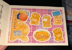Vintage Hallmark Stickers Book Forever Friends Teddy Bears Activity Book UK New