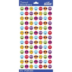 Smiley Faces Theme Stickers – Sticko Scrapbook Stickers