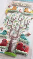 Jolee’s Boutique Large Dimensional Stickers – FAMILY TREE – 17 pcs