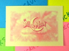 Sailor Moon Smiling Trading Card Sticker
