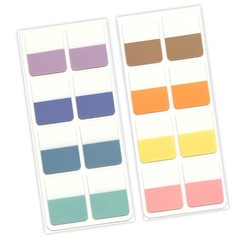 Label Clear Tabs With Color Coding Without Residues For Organizing