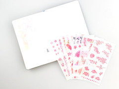 (Pack of 2) Romantic Cherry Flower Stickers for Scrapbooking – Japanese Pink Che