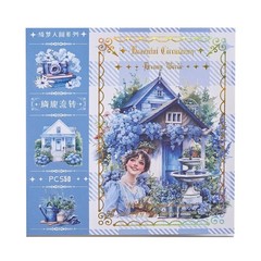 Landscape Scenery Sticker For Scrapbooking Notebook Journal Photo Album Diary