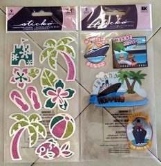 Large Mixed Lot (18+ Sheets) STICKOPOTAMUS Vacation RV Cruising TRAVEL Stickers