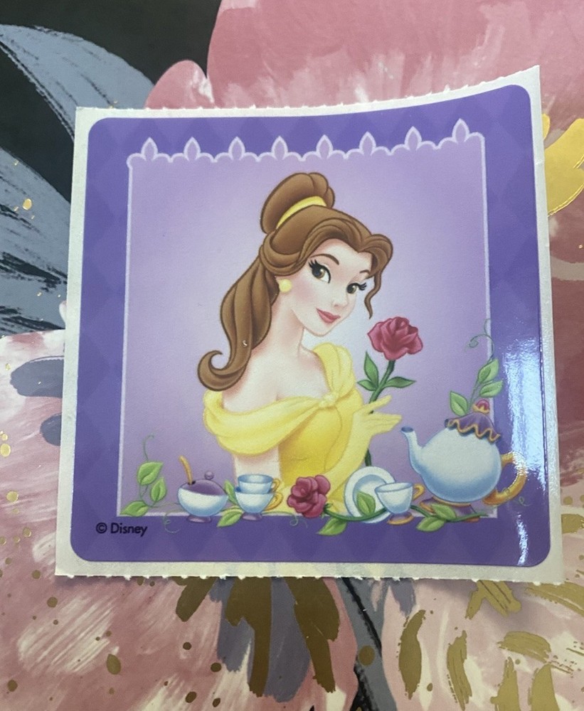 Disney Princess Belle Sticker Mod 2.5” Inches
