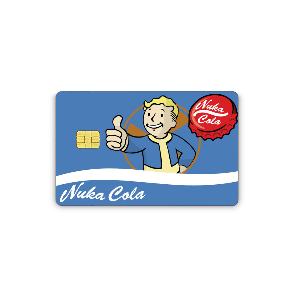 Credit Card Sticker Skins Vinyl Decal Nuka Cola