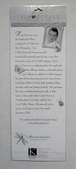 Tim Coffey Daffodils Flowers & Insects Embossed Stickers By K&Company RARE