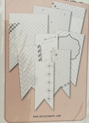 Heidi Swapp TAGS embellishment set~Beautiful~8 pieces~Quick Ship!