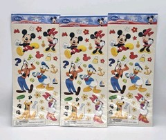 Disney Characters Stickers Mickey Minnie Donald Duck Pluto Goofy Sandylion 3pks
