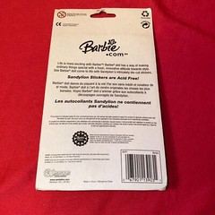 Barbie Stickers With Bag Pouch Sealed Sandylion 2004 Sealed