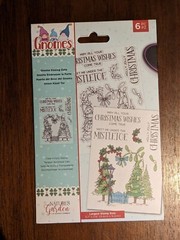 Crafters Companion Nature’s Garden GNOMES: «GNOME CHILD» or «GNOME KISSING GATE»