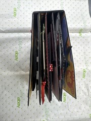 handmade Disney Mickey Mouse-themed scrapbook or mini album (Size 8x8x3.5”)