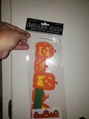 9 PC Vtg Halloween Sticker Laser Cut Tag Die Cuts Stickers Jolees Junk Journals