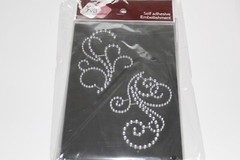 ZVA Creative Self Adhesive Crystals – Symmetrical C Clear Crystals CR-04CB- 111