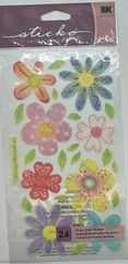 Floral Flower Stickers | Scrapbook Stickers | Sticko | EK Success | Jolee’s