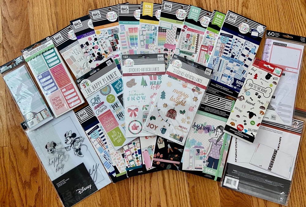 *REDUCED PRICES! Happy Planner me & my BIG ideas! More to Come! YOU CHOOSE!