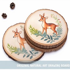 10 PCS 8-9 Inch Large Wood Slices for Centerpieces, with Table Number Holders…