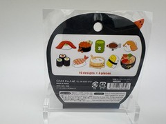 Japanese Washi paper Flake Stickers 5set 40Pcs Food theme Kawaii stationary