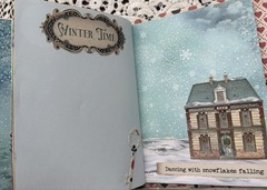 Junk Journal Handmade – Christmas Alice in wonderland