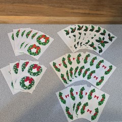 Vintage Christmas Sticker Lot – Sandylion, Mrs. Grossman’s, Provo Craft