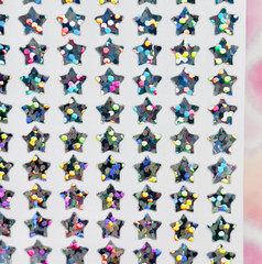 Holographic Sparkle Star Decal Stickers! – Choose a Size & Color!