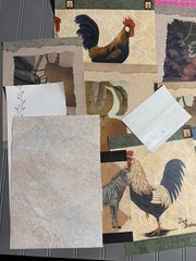 Vtge Textured Wallpaper Pieces from Sample Book (25 Pieces) Set 25