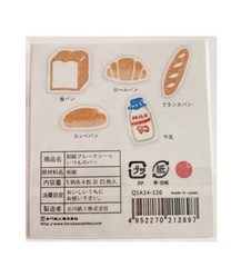 Furukawashiko Sticker Flakes – Kawaii Bakery Breads Croissant Milk, Mini Cafe