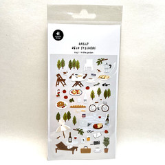 Suatelier In The Garden Stickers Junk Journal Collage Scrapbooking