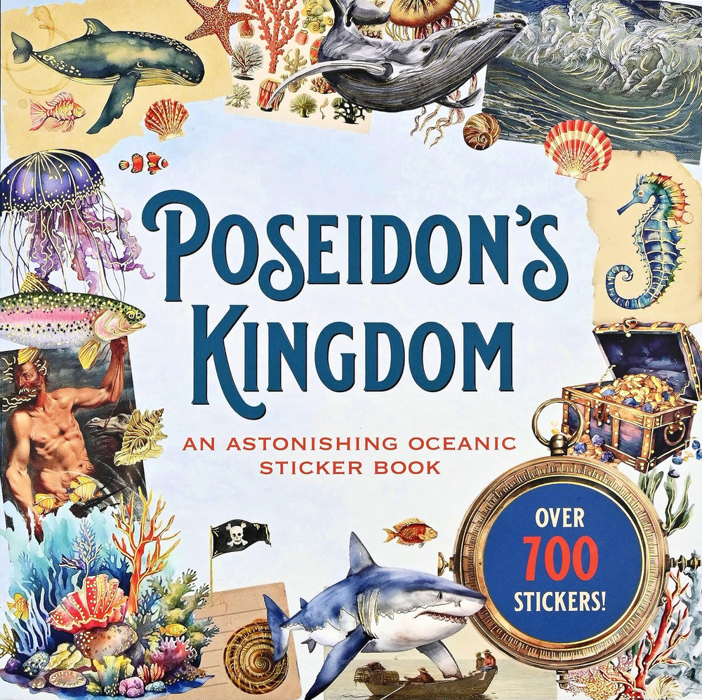 Poseidon’S Kingdom Sticker Book (Over 700 Stickers!) (Sticker Books)