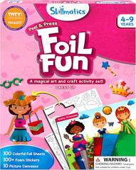 Foil Fun – Pretty Patterns, 18 DIY Magnets Mess-Free Art, Colorful Creative Part