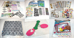 Huge Lot, Scrapbook Decorations, Stickers, Wallpaper & More, 99+ Different Types