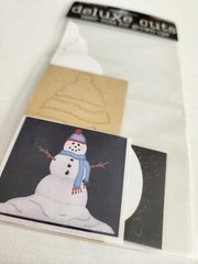 Snowman Die Cut Laser Cut New – Deluxe Cuts Scrapbooking – Retired #23