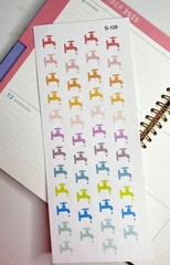 Planting,Gardening,Water the Plant,Soil:Handmake Erin Condren Planner Sticker
