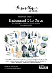 Mountain Trek 2.0 Embossed Die Cuts Set by Paper Rose