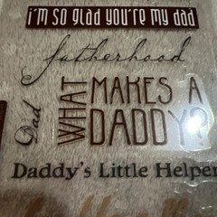 Fathers Day Fishing Tool Stickers Jolee’s Boutique EK Success Phrase